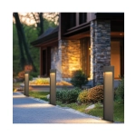 E447 OUTDOOR BOLLARD LED LIGHT 6.5W 3000K GRAPHITE IP65 Zambelis Lights