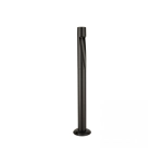 E463 OUTDOOR BOLLARD LED LIGHT 6W 3000K SANDY BLACK ALUMINIUM - GLASS IP65 Zambelis Lights