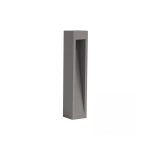 E475 OUTDOOR BOLLARD LED LIGHT 9W 3000K CONCRETE- METAL - GLASS IP65 Zambelis Lights