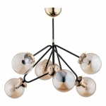 kinkiecik.pl Nowoczesna lampa sufitowa ELBA GOLD 6 PŁ 28256 ALFA