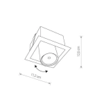 Oprawa stropowa EYE MOD BLACK I 8937 Nowodvorski - zdjęcie dodatkowe 1