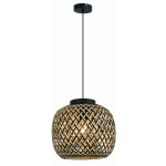 Elaine - lampa wisząca czarny mat 342221-30 REALITY