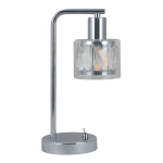 Lampa stołowa chrom Elmo 1xE14 40W 538801-06 REALITY