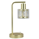 Lampa stołowa złoty Elmo 1xE14 40W 538801-36 REALITY