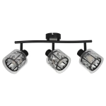 Listwa oświetleniowa czarna ELMO 3xE14 40W 838803-02 REALITY