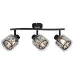 Listwa oświetleniowa czarna ELMO 3xE14 40W 838803-02 REALITY