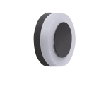 Enok Round Wall 3000K (dark grey) AZ4460 LED 9W 700lm 3000K IP54 METAL PC AZZARDO