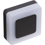 Enok Square Wall 3000K (black) AZ4461 LED 9W 700lm 3000K IP54 METAL PC AZZARDO