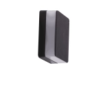 Enok Square Wall 4000K (black) AZ4462 LED 9W 700lm 4000K IP54 METAL PC AZZARDO