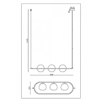 Lampa wisząca Erich MOD221PL-03BS Maytoni - zdjęcie dodatkowe 5