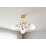 Lampa sufitowa Eryka 3xE14 złota 28733 ALFA