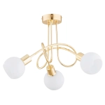 Lampa sufitowa Eryka 3xE14 złota 28733 ALFA