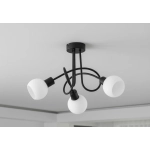 Lampa sufitowa Eryka 3xE14 czarna 62525 ALFA