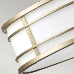 Duża lampa wisząca Fusion – 3 źródła świtała – Naturalny mosiądz FE-FUSION-P-L-PNBR Elstead Lighting