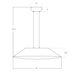 Lampa filcowa FELMAN AZ5900 LED 12W/3000K AZZARDO