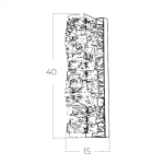 Lampa ścienna FLORENCE WALL AZ6188 10W/4000K AZZARDO