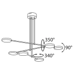 Lampa wisząca Fad MOD070PL-L38B3K Maytoni - zdjęcie dodatkowe 7