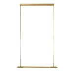 Lampa Wiszaca Flusore Brushed Gold P0660D MaxLight - zdjęcie produktu