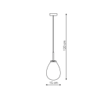 Fondi 1 wisząca LP-1214/1P Light Prestige