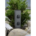kinkiecik.pl Zewnętrzne gniazdo elektryczne GARDEN SOCKET – 9964-42 IP44 TRIO