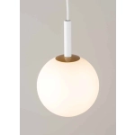 kinkiecik.pl Lampa wisząca kula biała Sigma Lighting GAMA 1 33405