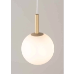 Lampa wisząca kula złota Sigma Lighting GAMA 1 33406