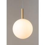 kinkiecik.pl Lampa wisząca kula złota Sigma Lighting GAMA 1 33406