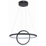 Grawity - lampa wisząca LED czarny mat 342901-30 REALITY