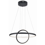 Grawity - lampa wisząca LED czarny mat 342901-30 REALITY