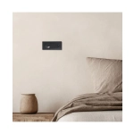 H43 HOTEL SCONCE RECESSED LED 1X3W BLACK MATT Zambelis Lights