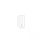 H80 SCONCE LED LIGHT 3W 3000K BLACK MATT Zambelis Lights