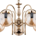 Lampa wisząca HERO ZŁOTA 5xE14 28275 ALFA