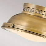 Plafon Amelia – 2 źródła światła – Stary mosiądz HK-AMELIA-F-M-HB Elstead Lighting