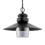 Lampa wisząca loftowa zwis HOLLY czarna śr. 40cm 60327 ALFA