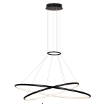 kinkiecik.pl Halifax wisząca czarna LP-940/2P 4BK Light Prestige