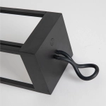 Lampa przenośna Hedda AZ5700 LED 4W 3000K IP54 czarna AZZARDO