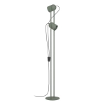 TILSTON Lampa podłogowa 2xE14 Zielona 44137 EGLO