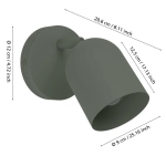 TILSTON Spot E14 Zielony IP20 / Kinkiet 44132 EGLO