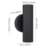 PORTILLO lampa ścienna 902032 EGLO
