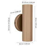 PORTILLO lampa ścienna 902034 EGLO
