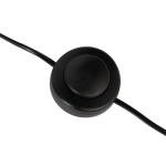 SHELDON Lampa podłogowa E27 czarny/naturalny 44146 EGLO
