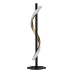 CONAPRATO Lampa stołowa LED czarny/mosiądz 1050lm 2700-6500K 902137 EGLO
