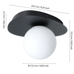 CASTROVIDO lampa ścienna 902091 EGLO