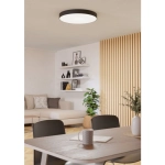 GALLIZZI-Z oprawa sufitowa LED RGB/CCT Plafon 69cm Czarny 901905 EGLO