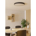 GALLIZZI-Z oprawa sufitowa LED RGB/CCT Plafon 69cm Czarny 901905 EGLO