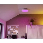 GALLIZZI-Z oprawa sufitowa LED RGB/CCT Plafon 39cm Biały 901906 EGLO