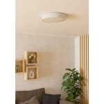 GALLIZZI-Z oprawa sufitowa LED RGB/CCT Plafon 39cm Biały 901906 EGLO
