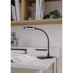 LAURO Lampa biurkowa LED czarna 600lm 2700/4000/6500K 902175 EGLO