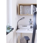 LAURO Lampa biurkowa LED z zaciskiem czarna 600lm 2700/4000/6500K 902174 EGLO