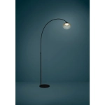 PANTOJA Lampa podłogowa LED Czarna 1100lm 2200-6500K 390486 EGLO
